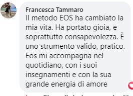 Testimonianza Metodo Eos